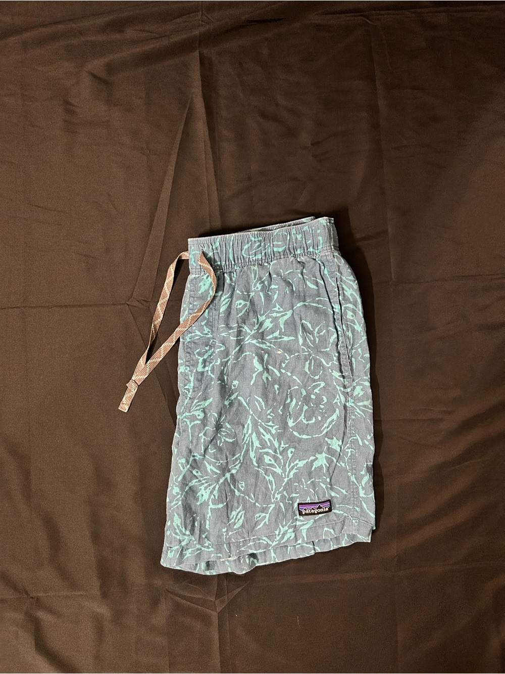 Patagonia Mint Floral Men’s Swim Board Shorts